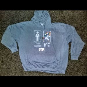 "OTHER DOCTORS, ME" UNICORN DABBING HOODIES